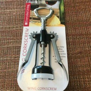 Everyday Living Wing Corkscrew Heavy Duty cast alloy frame NEW